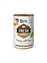 Brit Aliment Humide Chien Fresh Turkey with Peas 400 g